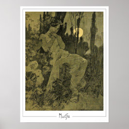 Alphonse Mucha Zedign Art Poster #352