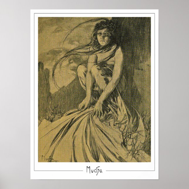 Alphonse Mucha Zedign Art Poster #354 (Vorne)