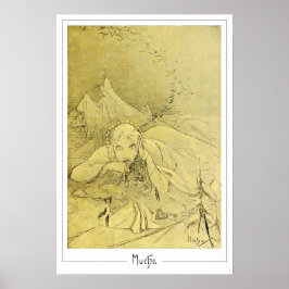 Alphonse Mucha Zedign Art Poster #372