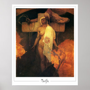 Alphonse Mucha Zedign Kunstposter #305 Poster