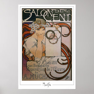 Alphonse Mucha Zedign Kunstposter #93 Poster