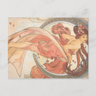 Alphonse, von Mucha Postkarte