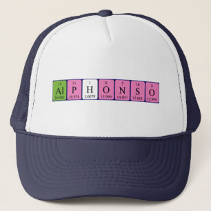 Alphonso-Periodenname Truckerkappe