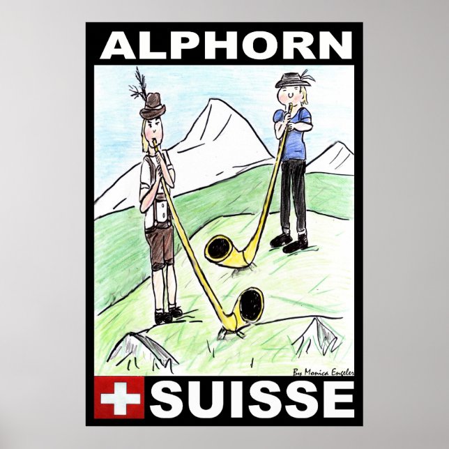 ALPHORN POSTER (Vorne)