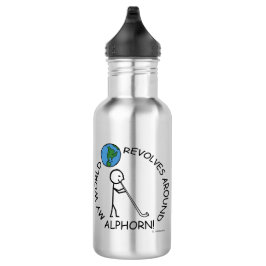 Alphorn - Weltumdrehungen Edelstahlflasche