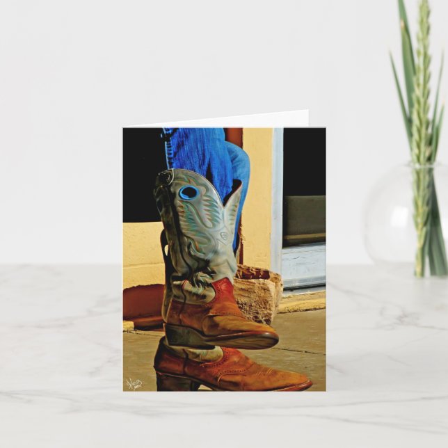 Alpine Boots Karte (Vorderseite)