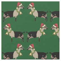 Alpine Dairy Goat Grüne Weihnachten
