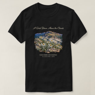 Alpine Edelweiss T-Shirt – Dunkle Farbe