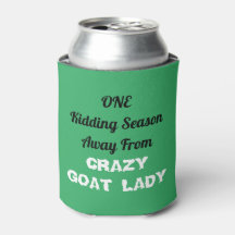 Alpine Milchziege - Crazy Goat Lady Aquamarin