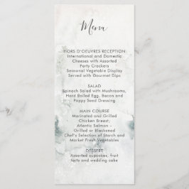 Alpine Mountain Wedding #2 | Menükarte