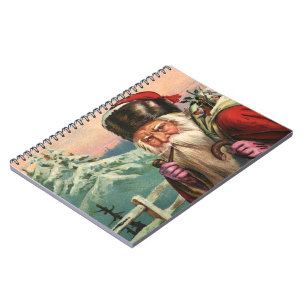Alpine Santa Notebook Notizblock