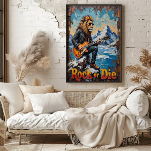 Alpine Shred: Bergbrüllen des Löwen Poster