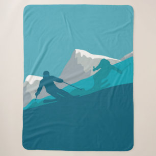 Alpine Skiers Bergwandern im Val Piora Sherpadecke