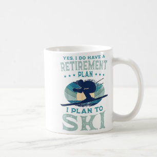 Alpine Skipiste Abfahrt Skipiste Skiverleih Kaffeetasse