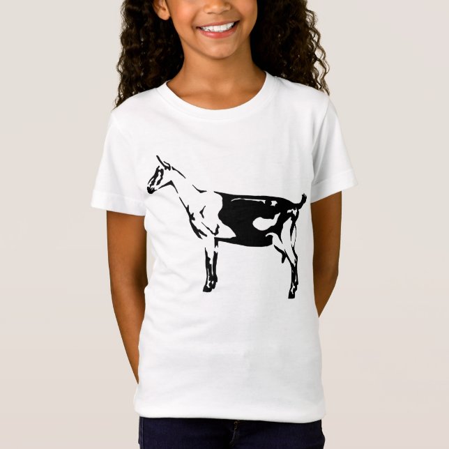 Alpiner Molkereiziegen-Liebhaber T-Shirt (Vorderseite)