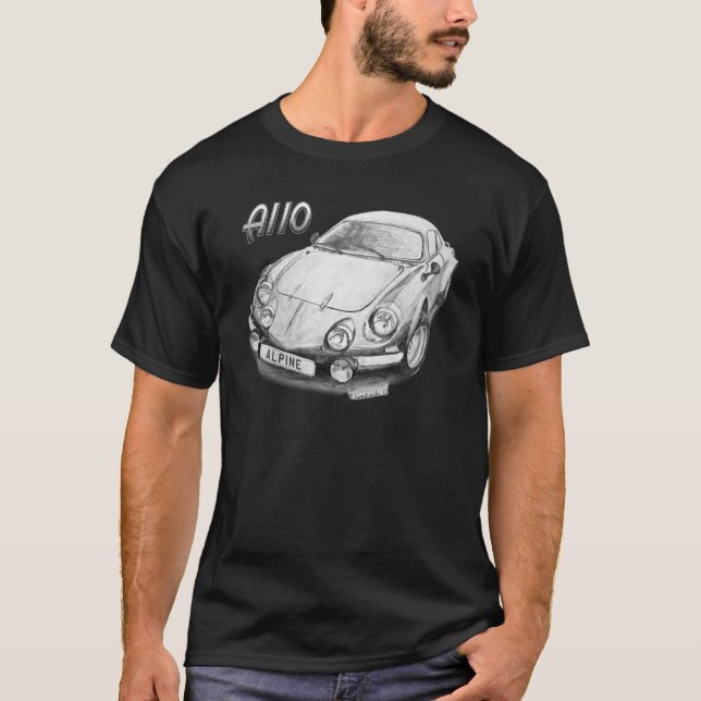 Alpines A110 T-Shirt (Vorderseite)