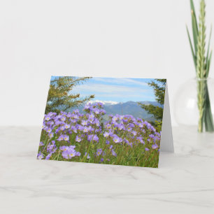 Alpines Vergissmeinnicht Karte