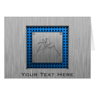 Alpinisme balayé de Métal-regard