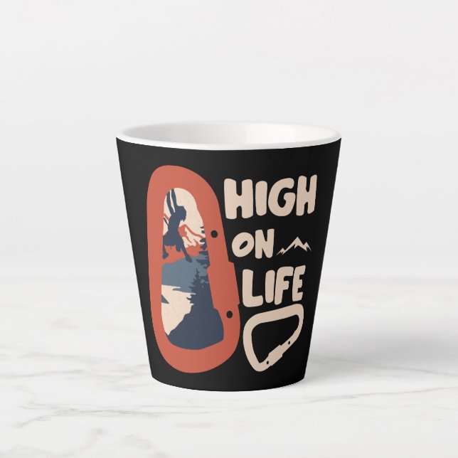 Alpinismus Hochgebirge Milchtasse (Vorderseite)