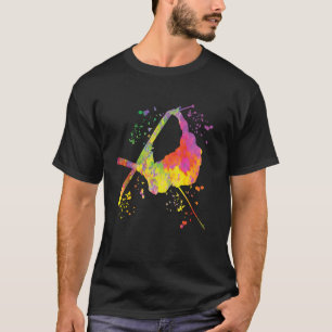 Alpinskifahrer Wintersport Skilanglauf 1 T-Shirt