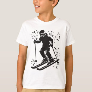 Alpinskifahrer Wintersport Skilanglauf _2 T-Shirt