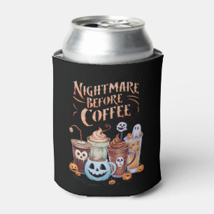 Alptraum vor Kaffee-Kürbis-Gewürz-Halloween Dosenkühler