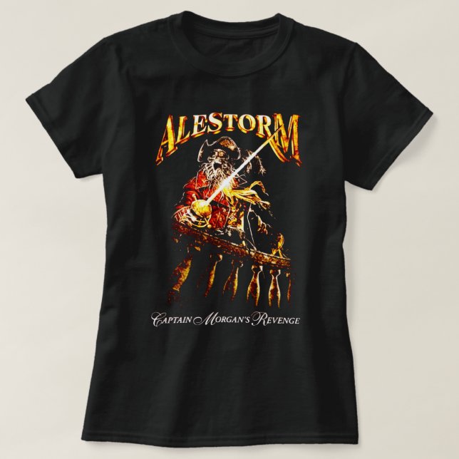 Als 57 Peace Morgans- Kapitäne- Alestorm&Gt; Trend T-Shirt (Design vorne)