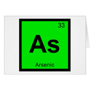 Als - Arsen Chemie Periodensystem Symbol
