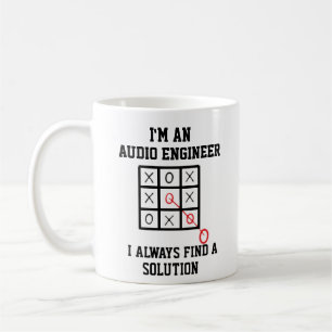 Als Audio Engineer finde ich immer eine Lösung-Tas Kaffeetasse