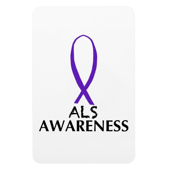 ALS Awareness-flexibler Magnet (Vertikal)