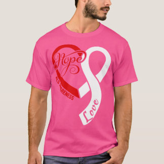 ALS Awareness Hpeople Liebe Herz Ribbon Happy Vale T-Shirt