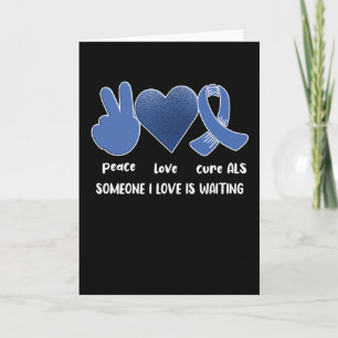 ALS Awareness Monat Amyotrophie Laterale Sklerose Karte
