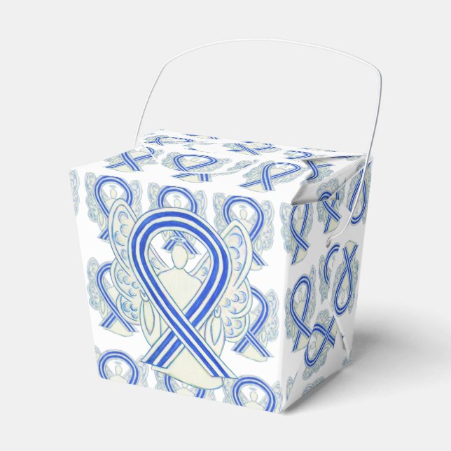ALS Awareness Ribbon Angel Nehmen Sie die Gefällig Geschenkschachtel (Vorderseite)