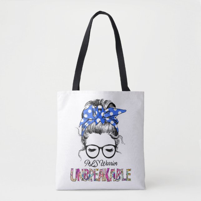 ALS Awareness Ribbon Support Geschenke Tasche (Vorderseite)