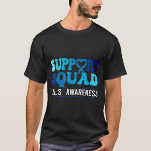 Als Awareness-Support-Team Groovy Als Awareness T-Shirt