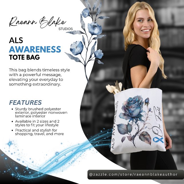 ALS Awareness Tote Bag Tasche (Von Creator hochgeladen)