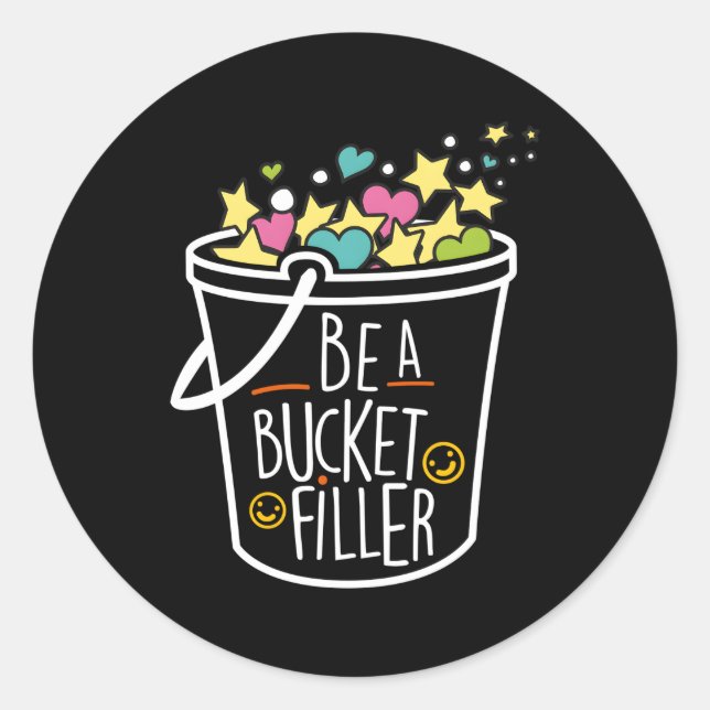 Als Berater für die Anleitung der Schaufelfüller f Runder Aufkleber (Vorderseite)