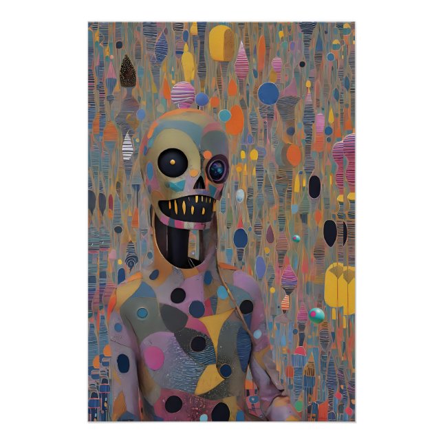 Als der Tod in Mode war Poster (Vorderseite)