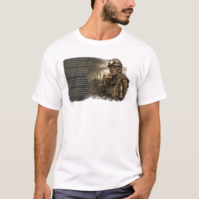 Als die Gruben verstummten T-Shirt (Vorderseite)