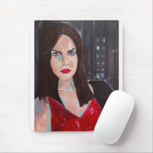 Als die Welt meinen Namen vergass, Gemälde Alfred Mousepad