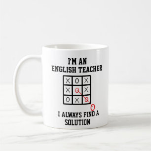 Als Englischlehrer finde ich immer eine Lösung Tas Kaffeetasse