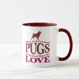 Als Gott Mops schuf Tasse