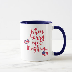 Als Harry Meghan traf   Königliche Hochzeit Tasse