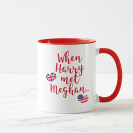 Als Harry Meghan traf | Königliche Hochzeit Tasse