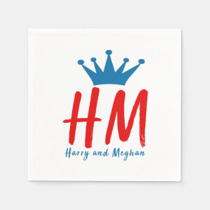Als Harry Meghan traf Serviette