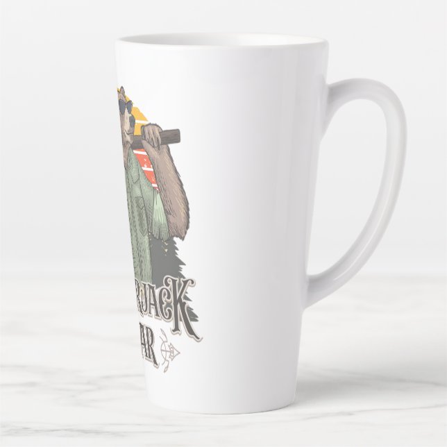 Als Holzfäller verkleideter Sonnenbär Milchtasse (Rechts)