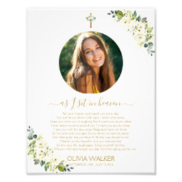 Als ich im Himmel Foto Begrüßungszeichen sitze