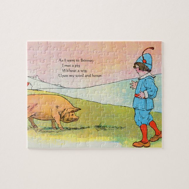 Als ich nach Bonner ging, traf ich ein Schwein - K (Horizontal)