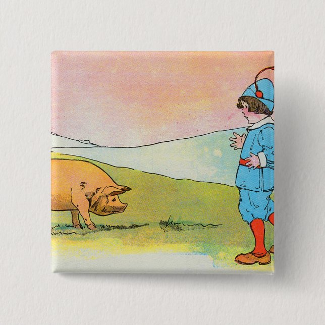 Als ich nach Bonner ging, traf ich ein Schwein - K Button (Vorderseite)
