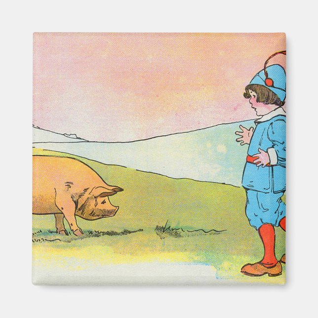 Als ich nach Bonner ging, traf ich ein Schwein - K Magnet (Vorne)
